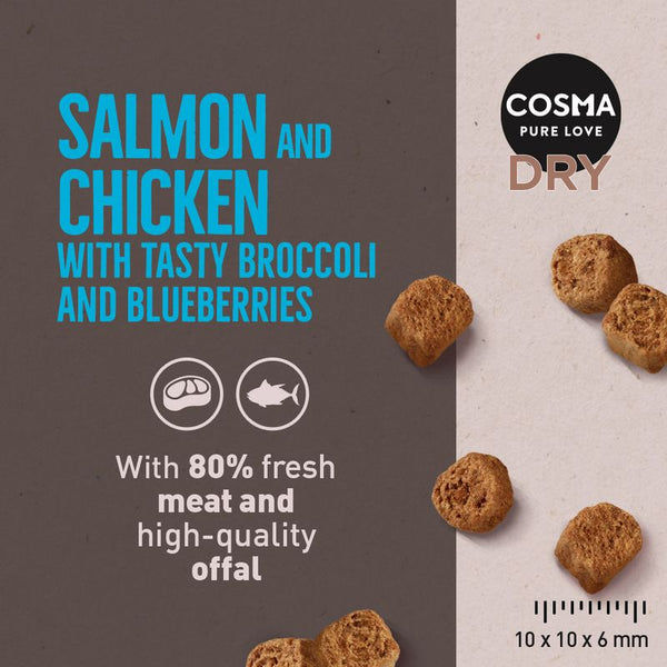 Cosma Salmon & Chicken Dry Food - Trial Pack! || Cosma || view 2