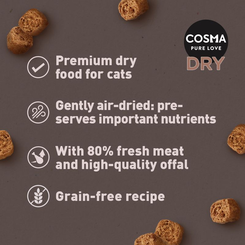 Cosma Turkey & Chicken Dry Food || Cosma || view 3