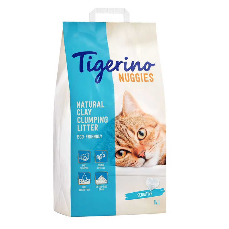 Tigerino Nuggies Cat Litter – Sensitive (Unscented) || Tigerino || view 1