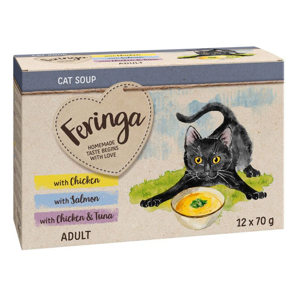 Feringa Cat Soup Saver Pack 24 x 70g || undefined || view 2
