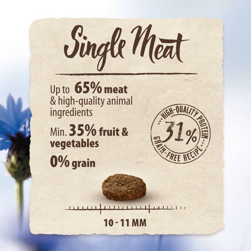 Purizon Single Meat Adult Dog - Grain-Free Salmon with Cornflower Blossoms || Purizon || view 2