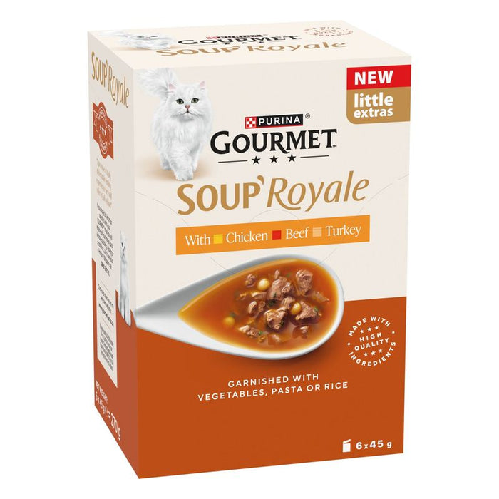 Gourmet Soup Royale Saver Pack 24 x 45g | Petfoodmart UK