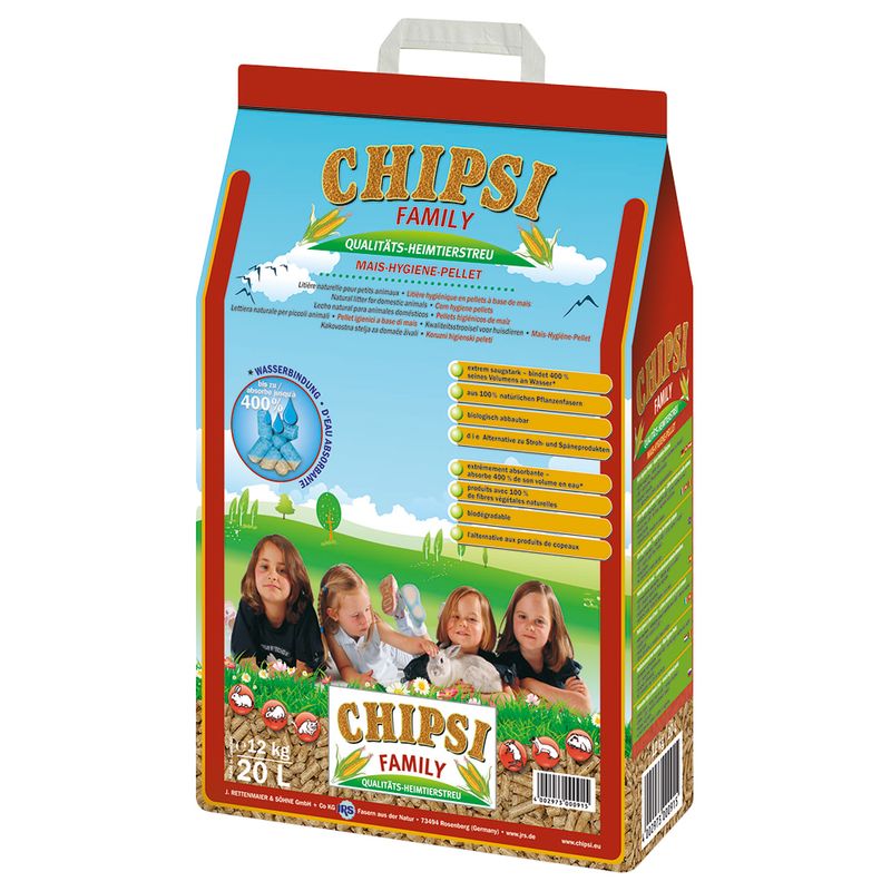 Chipsi Family Corn-Hygiene-Pellets || undefined || view 2