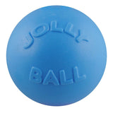 Blue ball with embossed 'Jolly Ball' lettering.