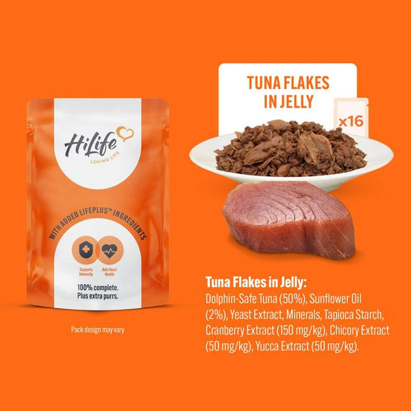 HiLife Adult Cat Pouches 32 x 70g || undefined || view 11