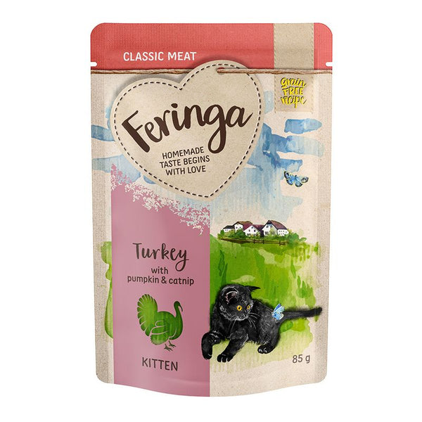 Feringa Classic Meat Menu Kitten Pouches 12 x 85g || Feringa || view 4