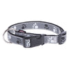 Trixie Reflective Paws Dog Collar - Silver || Trixie || view 1