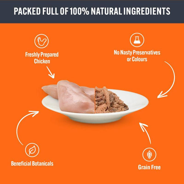 HiLife It's Only Natural Kitten Pouches 8 x 70g || undefined || view 3