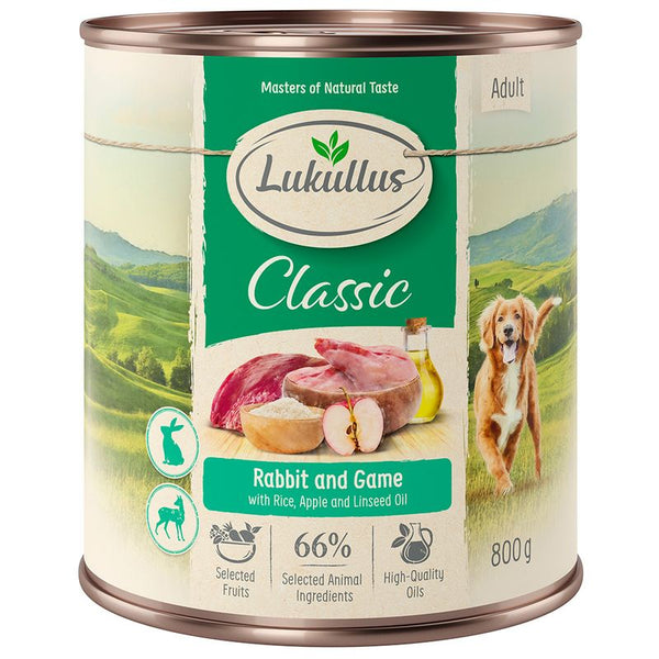 6 x 800g Lukullus Wet Dog Food - 5 + 1 Free! * || Lukullus || view 2