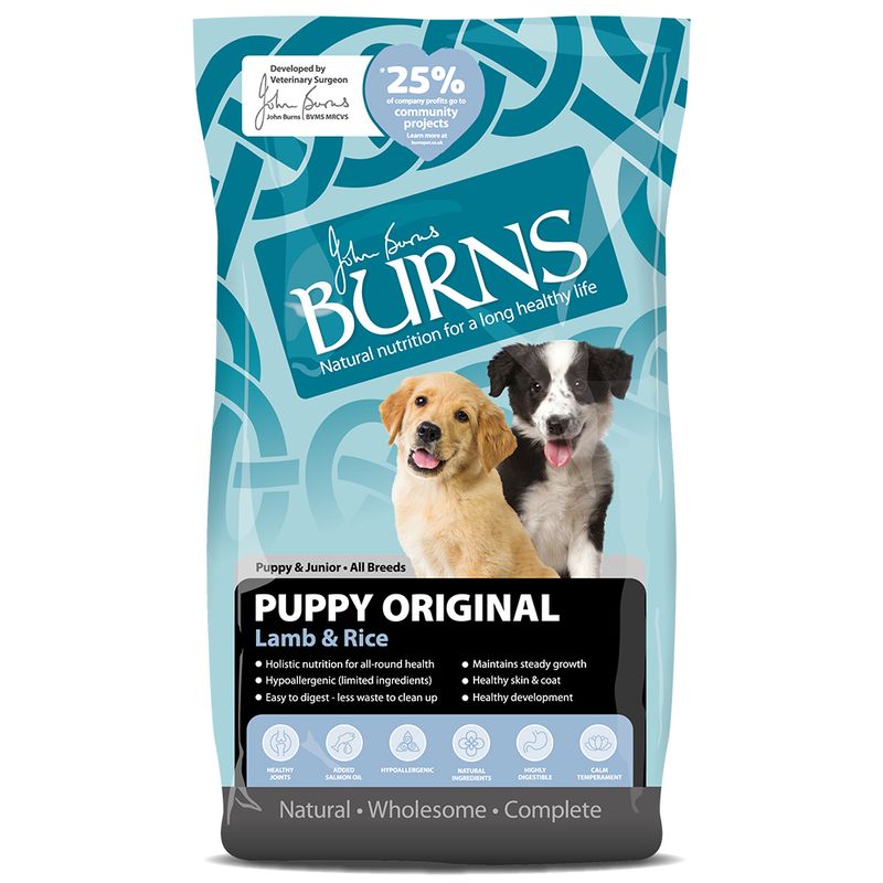 Burns Puppy Original - Lamb & Rice || Burns || view 2