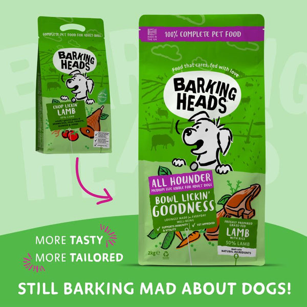 Barking Heads All Hounder Chop Lickin' Lamb || barking heads || view 1