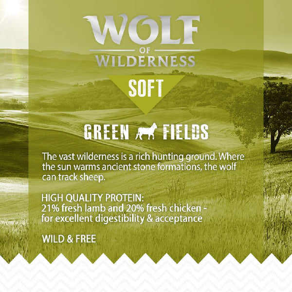 Wolf of Wilderness Soft "Green Fields" - Lamb || Wolf of Wilderness || view 4