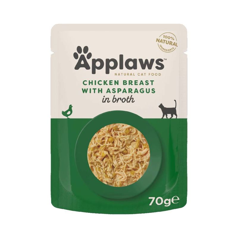 Applaws Adult Cat Pouches in Broth 24 x 70g || undefined || view 17