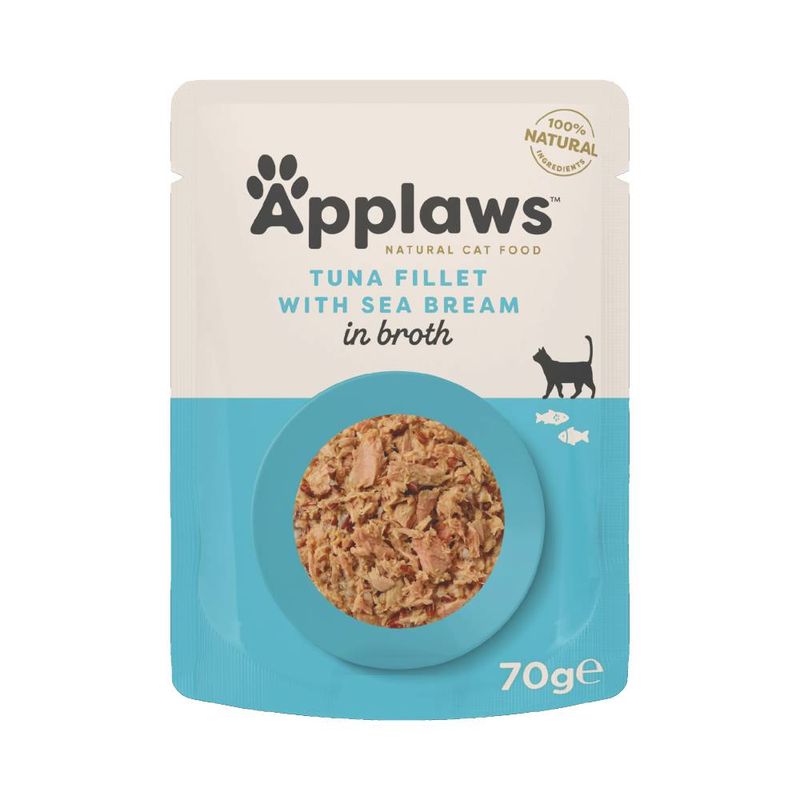 Applaws Adult Cat Pouches in Broth 24 x 70g || undefined || view 9