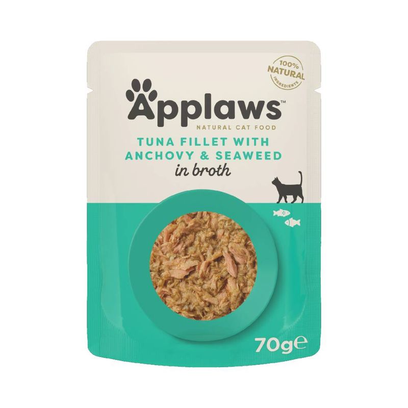 Applaws Adult Cat Pouches in Broth 24 x 70g || undefined || view 5