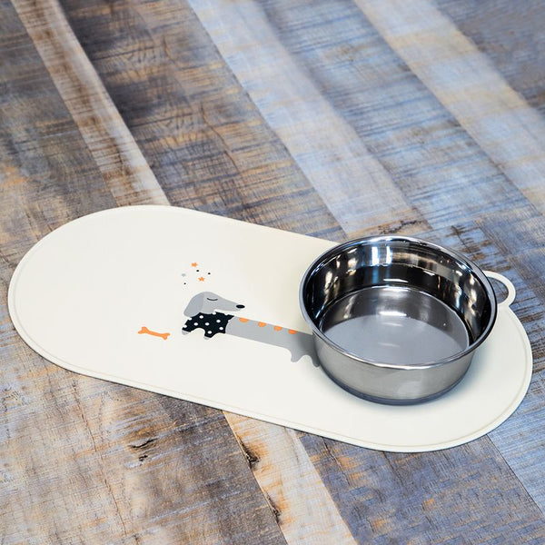 TIAKI Silicone Bowl Mat Aston Dachshund || TIAKI || view 3