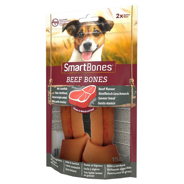 SmartBones Beef Bones for Medium Dogs || SmartBones || view 1