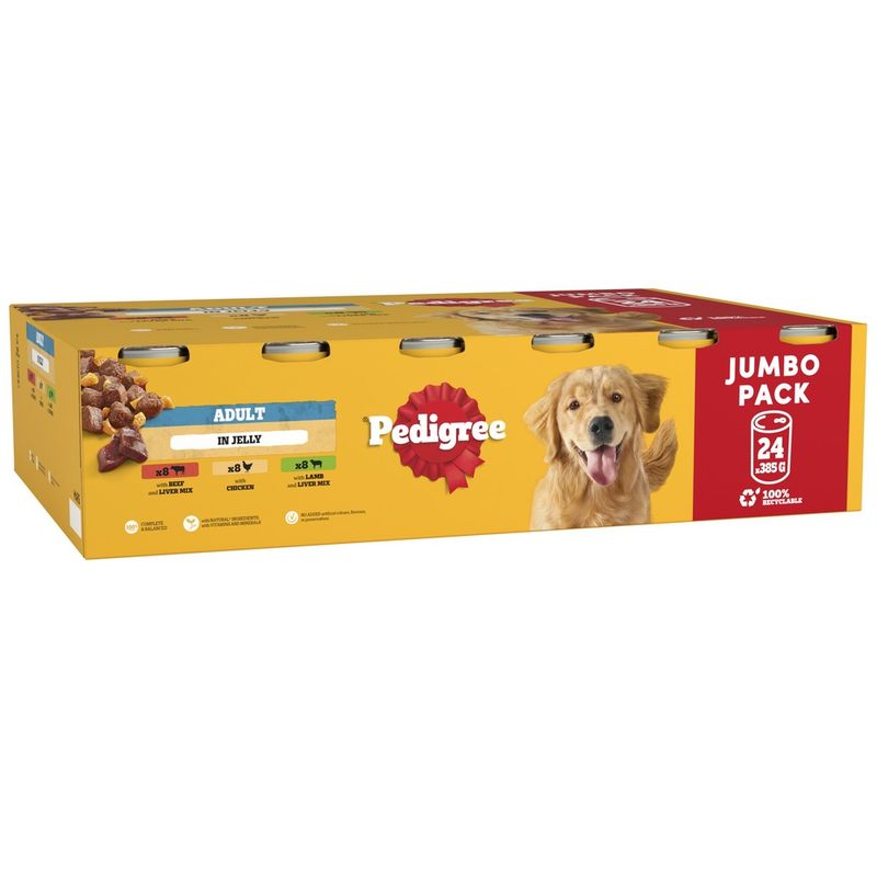 Pedigree Adult Multipack in Jelly Wet Dog Food || Pedigree || view 1