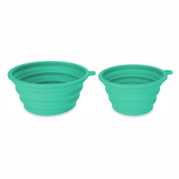 TIAKI Silicone Travel Bowl, turquoise || TIAKI || view 3