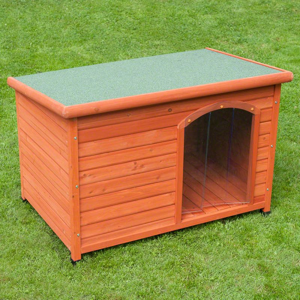 Woody Flat-Roofed Dog Kennel || zooplus Exclusive || view 5
