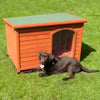 Woody Flat-Roofed Dog Kennel || zooplus Exclusive || view 1