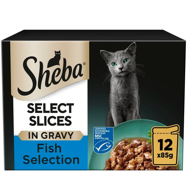 Sheba Pouches Select Slices 12 x 85g || Sheba || view 3