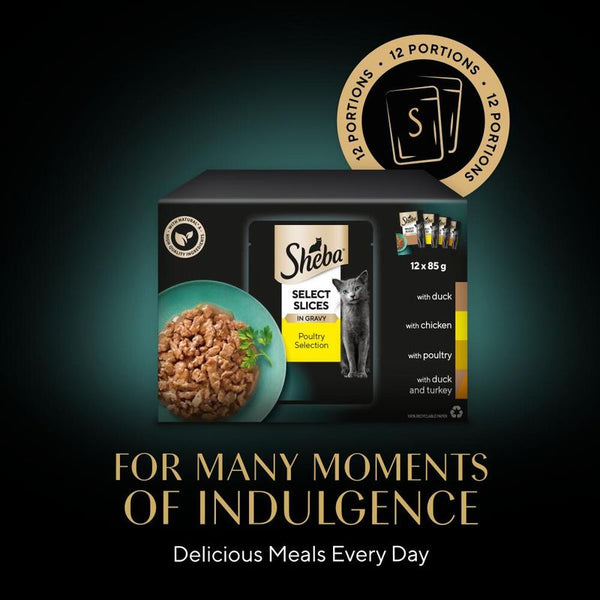 Sheba Pouches Select Slices 12 x 85g || Sheba || view 27