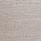 Close-up of light-coloured braided rope material. Suitable for cat tree repairs or craft projects.