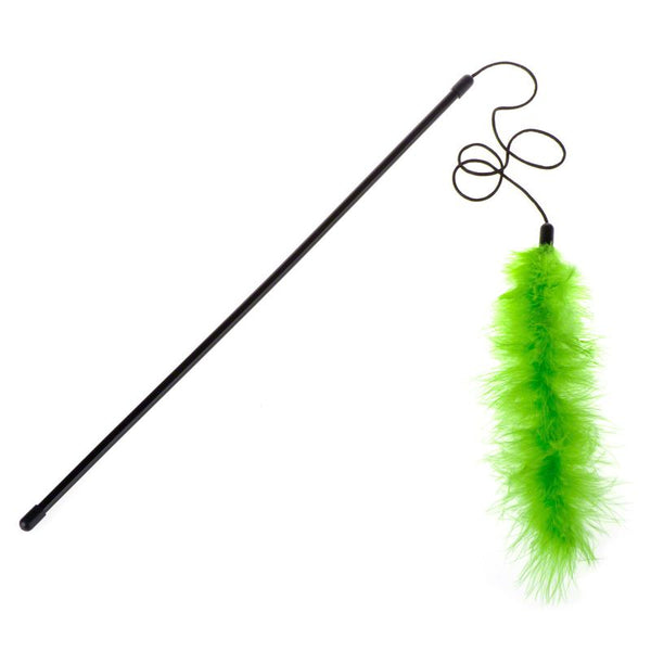 Feather Boa Cat Dangler Pole || undefined || view 2