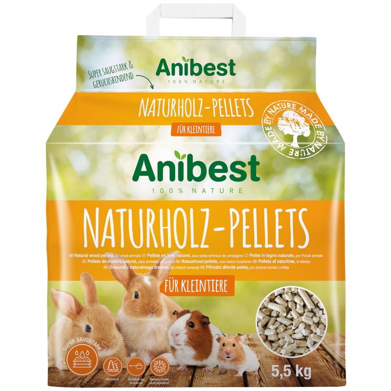 Anibest Natural Wood Pellets || undefined || view 1