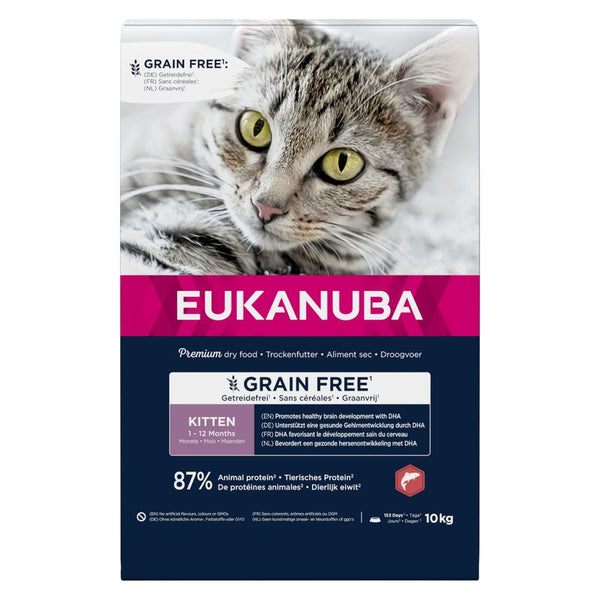 Eukanuba Kitten Grain-Free Rich in Salmon || undefined || view 4