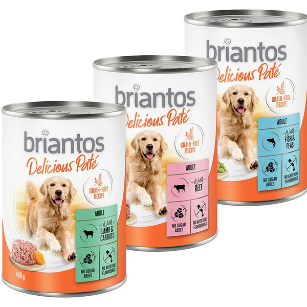 Briantos Delicious Paté Saver Pack 24 x 400g || briantos || view 2