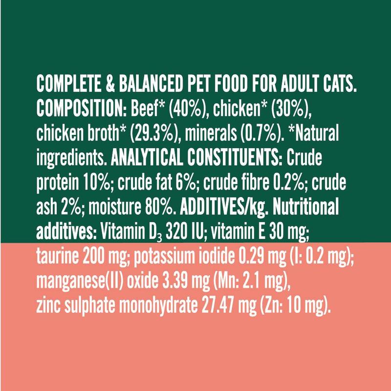 Natures Menu Pâté Cans Adult - Beef & Chicken