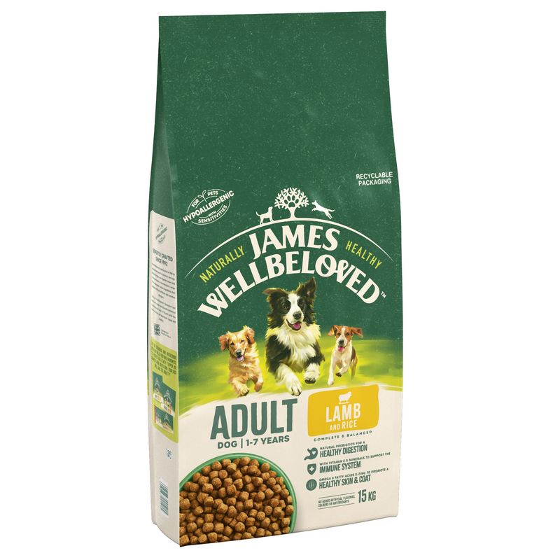 James Wellbeloved Adult Dog Hypoallergenic Lamb & Rice || James Wellbeloved || view 3