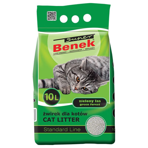 Super Benek Green Forest Cat Litter || undefined || view 1