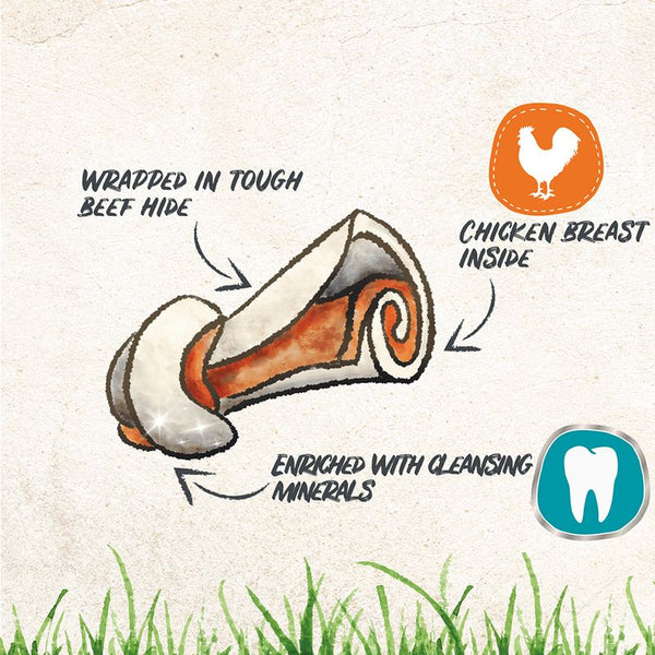 8in1 Pro Dental Chew Bones - Chicken || 8in1 || view 4