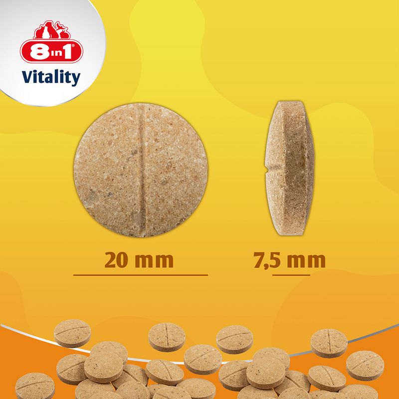 8in1 Vitality Multivitamin Tablets for Adult Dogs