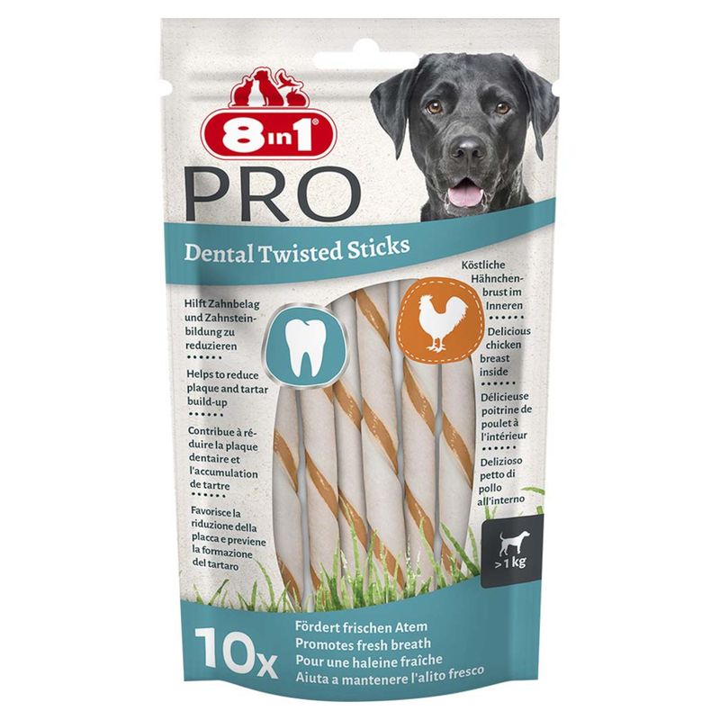 8in1 Pro Dental Twisted Sticks Chicken