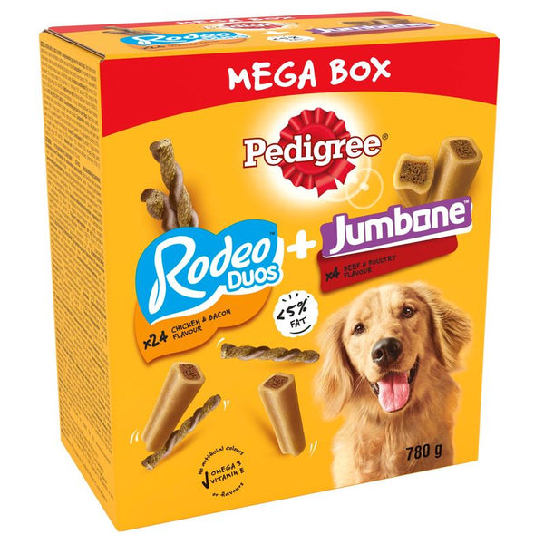 Pedigree Mega Box - Rodeo Duos & Jumbone Medium || Pedigree || view 1