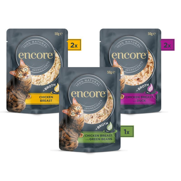 Encore Cat Pouch in Broth Saver Pack 20 x 50g || Encore || view 3