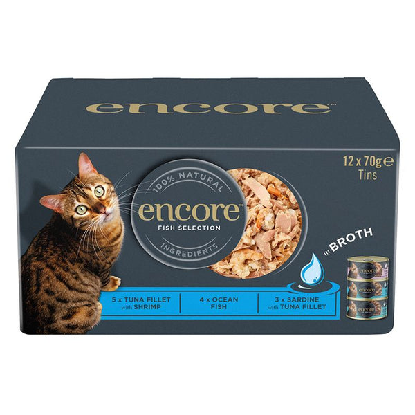 Encore Cat Tin in Broth 12 x 70g || Encore || view 5