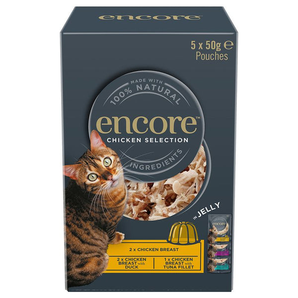 Encore Cat Jelly Pouch Multipack 20 x 50g || Encore || view 2