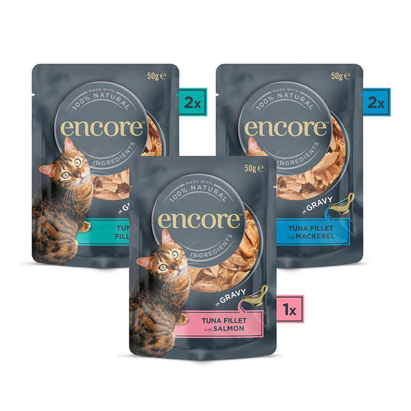 Encore Cat Gravy Pouch Mix Saver Pack 20 x 50g || Encore || view 7