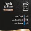 Sheba Fresh & Fine in Gravy Mini Pouches 45 x 50g || Sheba || view 3