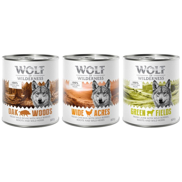 Wolf of Wilderness Adult Single Protein Mixed Packs || Wolf of Wilderness || view 2