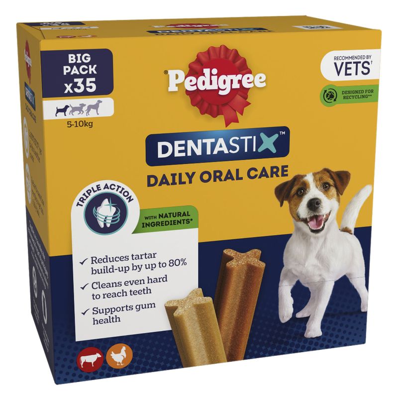 Pedigree Dentastix - Daily Oral Care for Small Dogs (5-10kg) || Pedigree || view 3