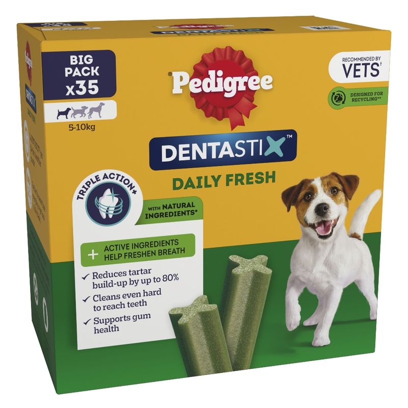 Pedigree Dentastix Fresh - Daily Oral Care for Small Dogs (5-10kg) || Pedigree || view 3