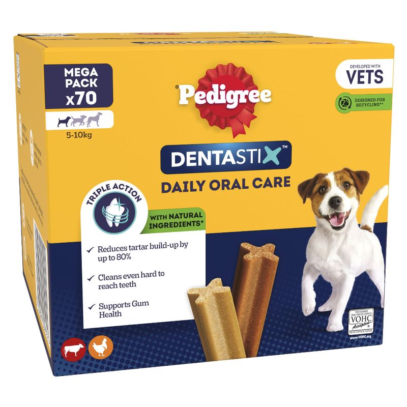 Pedigree Dentastix - Daily Oral Care for Small Dogs (5-10kg) || Pedigree || view 5