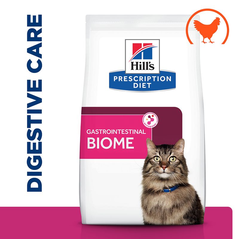 Hill’s Prescription Diet Feline Gastrointestinal Biome Digestive/Fibre Care || Hill's Prescription Diet || view 1