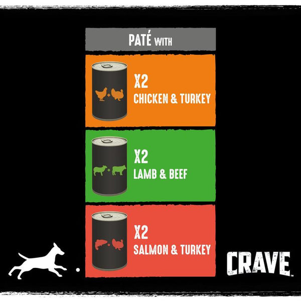 CRAVE Adult Pate Mixed Pack || Crave || view 7